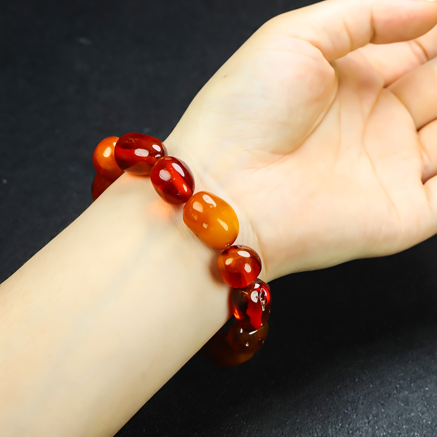 New Vintage Wax Bead Personality Bracelet